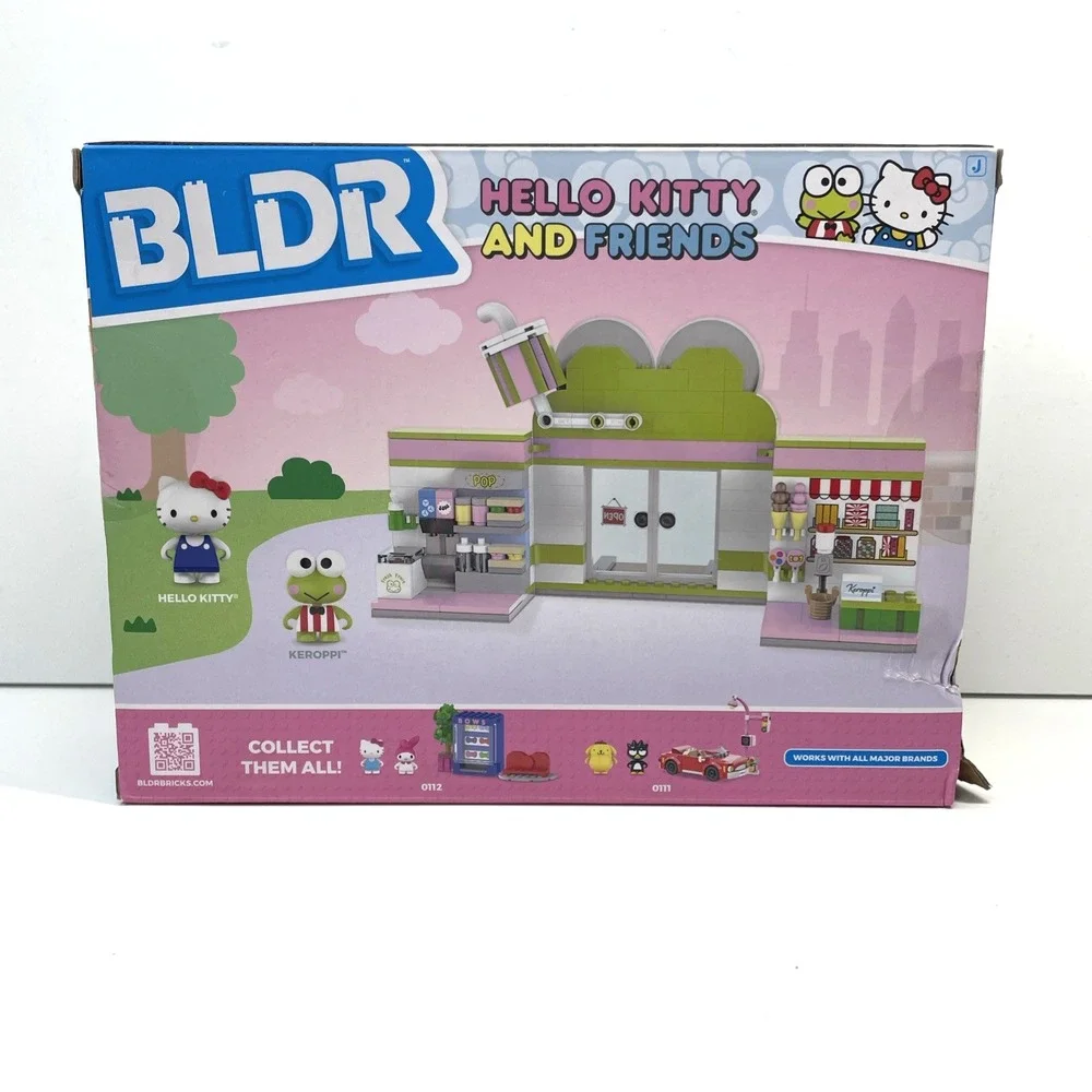 BLDR 0103 Hello Kitty and Friends Keroppi Mart Building Set